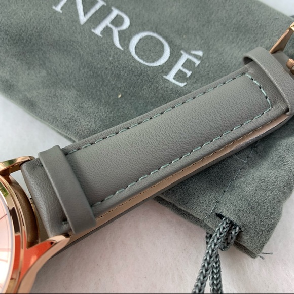 Monroe Sunburst Rose Gold Maestro Womens Watch NWT - Picture 4 of 7